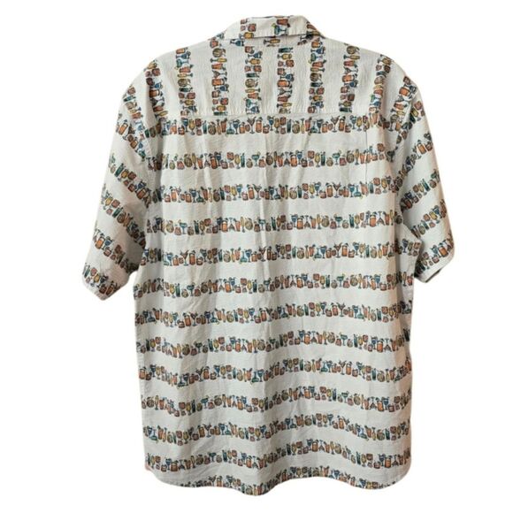Tommy Bahama Nova Wave Cocktails Shirt Mens Size Large Button Up - Picture 3 of 6